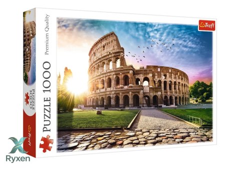 Puzzle - 1000 - Koloseum w promieniach słońca - Trefl 10468 TREFL PUZZLE