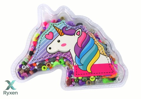 Zestaw do Tworzenia Bransoletek Koraliki Zawieszki Biżuteria Jednorożec LEAN TOYS