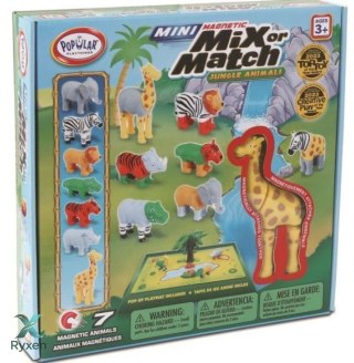 Zestaw malblo magnetic mini zwierzęta z dżungli MALIK