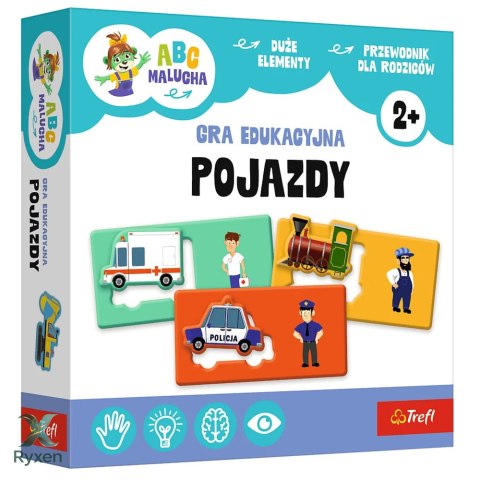 Gra dla dzieci ABC Malucha Pojazdy Trefl 02907 TREFL GRY