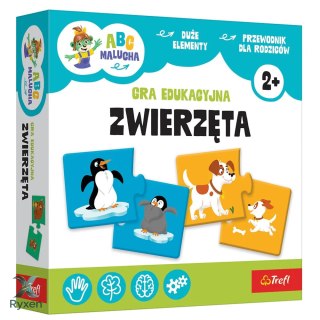 Gra dla dzieci ABC Malucha Zwierzęta Trefl 02905 TREFL GRY