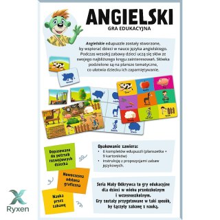 Gra dla dzieci Angielski Mały Odkrywca Trefl 02812 TREFL GRY