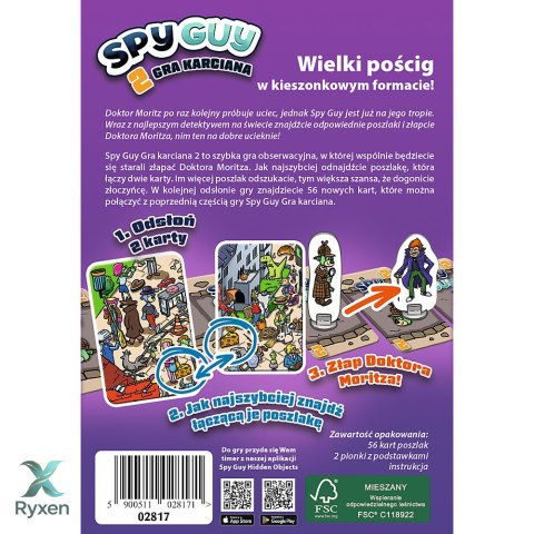Gra karciana Spy Guy 2 Trefl 02817 TREFL GRY