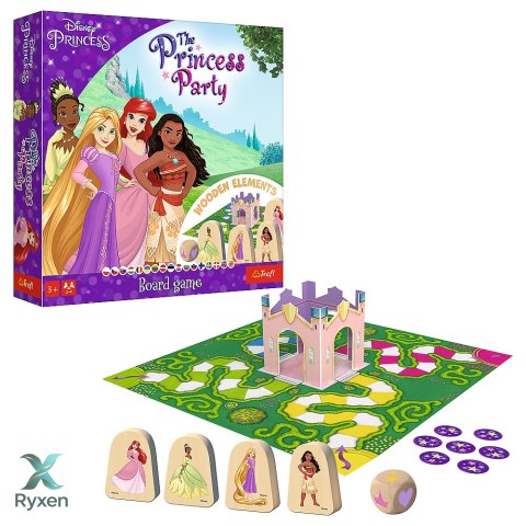 Gra planszowa The Princess Party Disney Trefl 02434 TREFL GRY