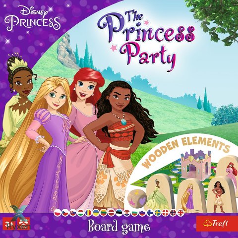 Gra planszowa The Princess Party Disney Trefl 02434 TREFL GRY