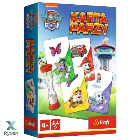 Gra podróżna Karta Parzy Psi Patrol Trefl 02691 TREFL GRY