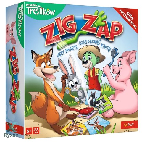 Gra zręcznościowa Zig Zap Rodzina Treflików Trefl 02821 TREFL GRY