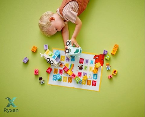 Klocki duplo 10421 ciężarowka z alfabetem LEGO