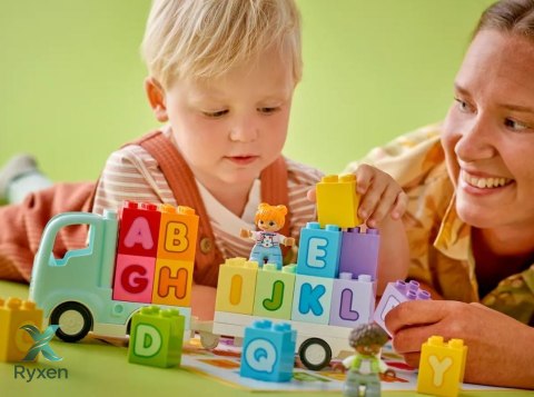 Klocki duplo 10421 ciężarowka z alfabetem LEGO