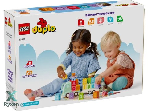 Klocki duplo 10421 ciężarowka z alfabetem LEGO