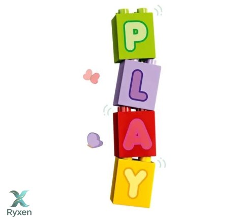 Klocki duplo 10421 ciężarowka z alfabetem LEGO