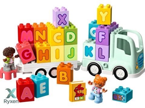 Klocki duplo 10421 ciężarowka z alfabetem LEGO