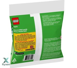 Klocki minecraft 30672 steve i mała panda LEGO