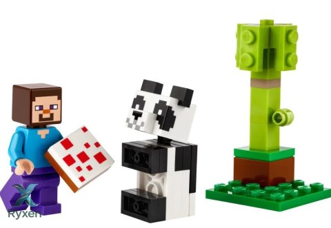 Klocki minecraft 30672 steve i mała panda LEGO