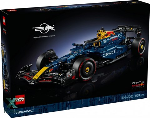 Klocki technic 42206 bolid f1 oracle red bull racing rb20 LEGO