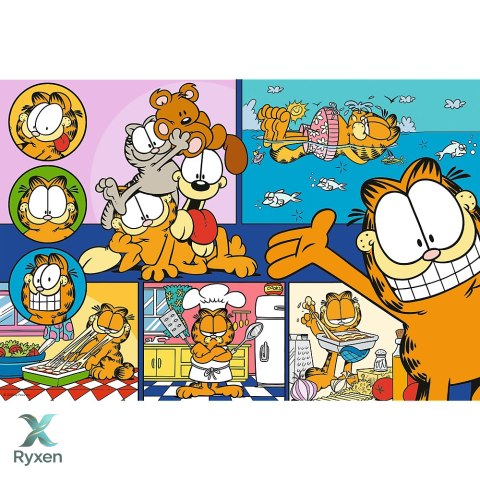 Puzzle - 100 - Leniwy Garfield - Trefl 16521 TREFL PUZZLE