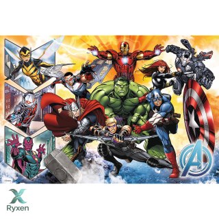 Puzzle - 100 - Siła Avengersów - Marvel Avengers - Trefl 16431 TREFL PUZZLE