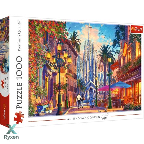 Puzzle - 1000 - Barcelona - Hiszpania - Trefl 10793 TREFL PUZZLE