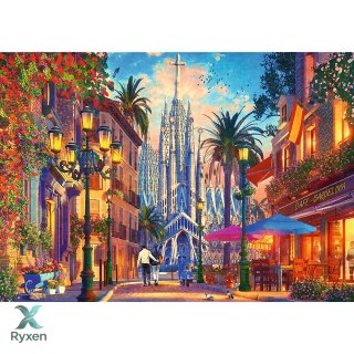 Puzzle - 1000 - Barcelona - Hiszpania - Trefl 10793 TREFL PUZZLE