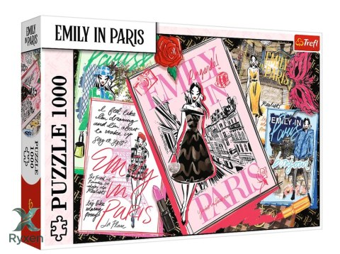 Puzzle - 1000 - Emily w Paryżu: Magazyn Mody - Trefl 10966 TREFL PUZZLE