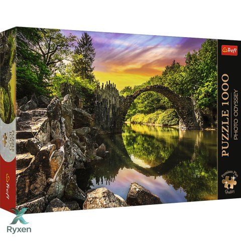 Puzzle - 1000 Premium Plus - Most Rakotza w Kromlau - Niemcy - Trefl 10811 TREFL PUZZLE