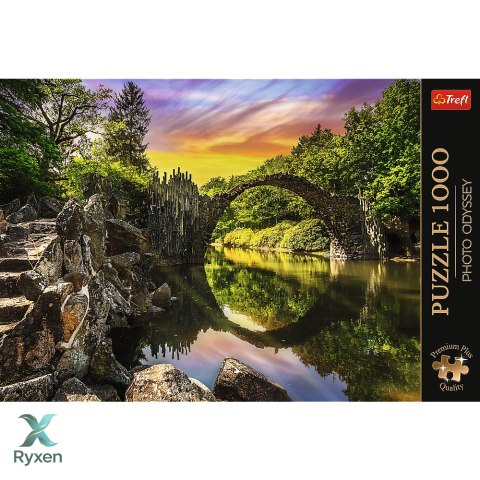 Puzzle - 1000 Premium Plus - Most Rakotza w Kromlau - Niemcy - Trefl 10811 TREFL PUZZLE