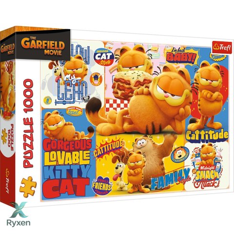 Puzzle - 1000 - Przygody Garfielda - Garfield - Trefl 10935 TREFL PUZZLE