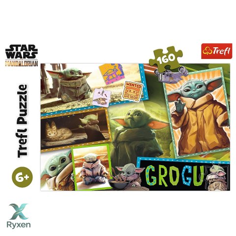 Puzzle - 160 - Grogu - Star Wars - Trefl 15411 TREFL PUZZLE