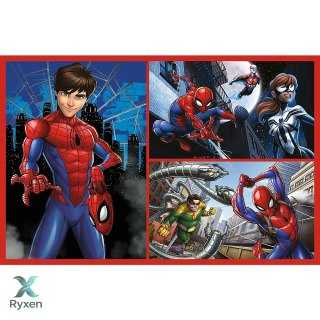 Puzzle - 2x70 - Pajęcze historie - Disney Marvel Spiderman - Trefl 34443 TREFL PUZZLE