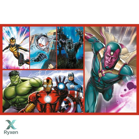 Puzzle - 2x70 - Zostań bohaterem - Avengers - Trefl 34439 TREFL PUZZLE