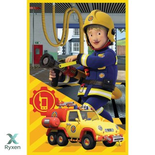 Puzzle - 3x50 - Ekipa z remizy - Strażak Sam - Trefl 34880 TREFL PUZZLE