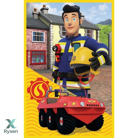 Puzzle - 3x50 - Ekipa z remizy - Strażak Sam - Trefl 34880 TREFL PUZZLE