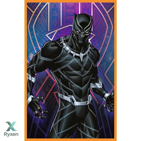 Puzzle - 3x80 - Dni pełne akcji - Disney Marvel The Avengers - Trefl 34883 TREFL PUZZLE