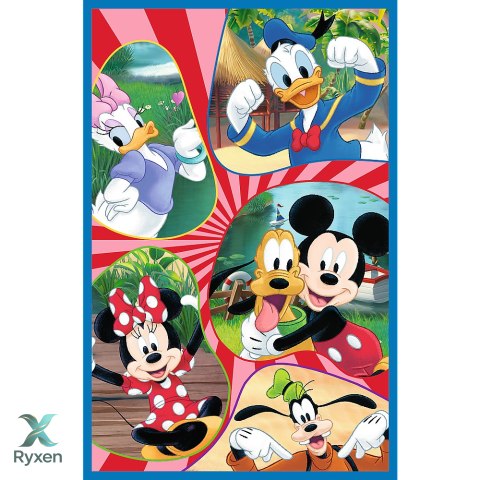 Puzzle - 3x80 - Ekipa Myszki Miki - Trefl 34887 TREFL PUZZLE