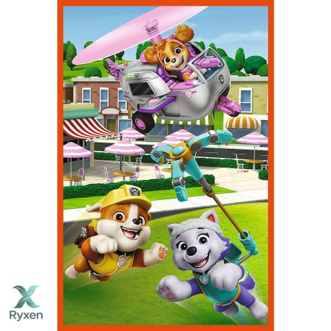 Puzzle - 3x80 - Psia zgraja - Psi Patrol - Trefl 34886 TREFL PUZZLE