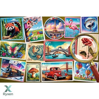 Puzzle - 300 EasyPiece - Znaczki pocztowe - Trefl 23100 TREFL PUZZLE