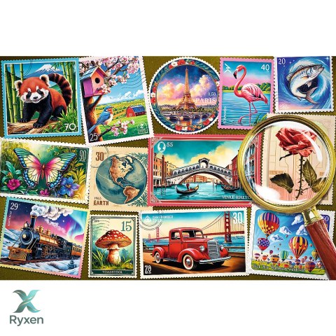 Puzzle - 300 EasyPiece - Znaczki pocztowe - Trefl 23100 TREFL PUZZLE
