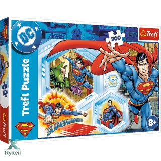 Puzzle - 300 - Niezniszczalny Superman - Warner Superman - Trefl 23032 TREFL PUZZLE