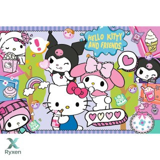 Puzzle - 300 - Szalone trio - Hello Kitty - Trefl 23039 TREFL PUZZLE