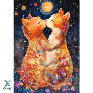 Puzzle - 500 - Pocałunek w Świetle księżyca - Trefl 37546 TREFL PUZZLE