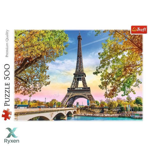 Puzzle - 500 - Romantyczny Paryż - Trefl 37330 TREFL PUZZLE
