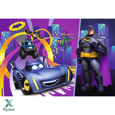 Puzzle - 60 - Batman i jego pojazdy - Trefl 17400 TREFL PUZZLE