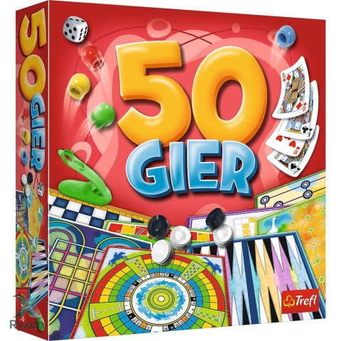 Zestaw Gier Kalejdoskop 50 gier Trefl 02116 TREFL GRY