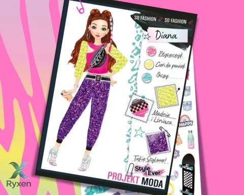 Zestaw kreatywny projekt moda projektantki - imprezowe stylizacje EPEE