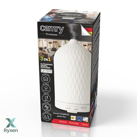 CR 7970 Ultradźwiękowy dyfuzor zapachowy 3w1 CAMRY