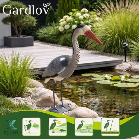 Dekoracja ogrodowa- czapla Gardlov GARDLOV