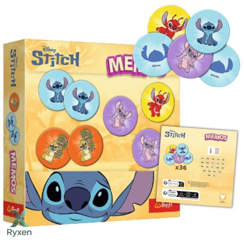 Gra dla dzieci Memos Lilo i Stitch Trefl 02899 TREFL GRY