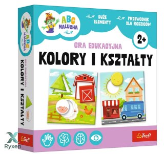 Gra edukacyjna Kolory i Kształty ABC Malucha Rodzina Treflików Trefl 02904 TREFL GRY