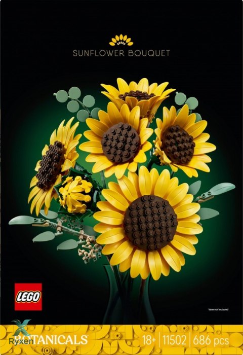 Klocki botanicals 11502 bukiet słoneczników LEGO