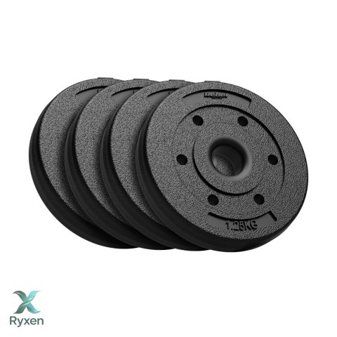 Obciążenie bitumiczne zestaw 4x1.25kg, otwór 31mm, REBEL ACTIVE Rebel
